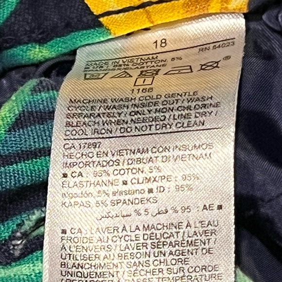 Old Navy Pixie cropped/ankle pant. Size 18 Bananas - Picture 8 of 12